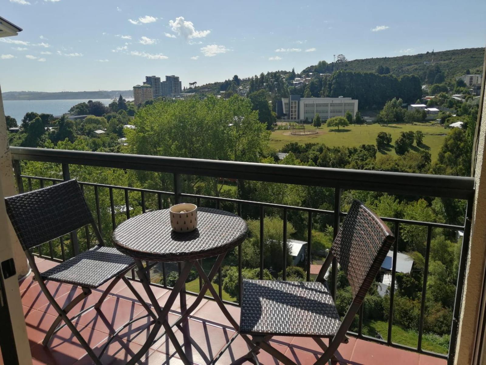Apartamento Confortable Depto Vista Al Mar Y Volcan- 5 Min Del Centro Puerto Montt